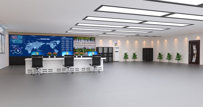 華邦瀛液晶拼接屏監控應用圖