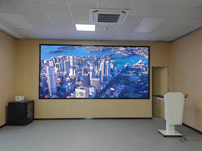 華邦瀛COB顯示屏項目實拍圖