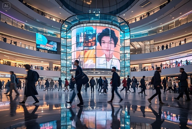 透明屏價格革命：新一代玻璃幕墻LED單價突破6000元/㎡關口